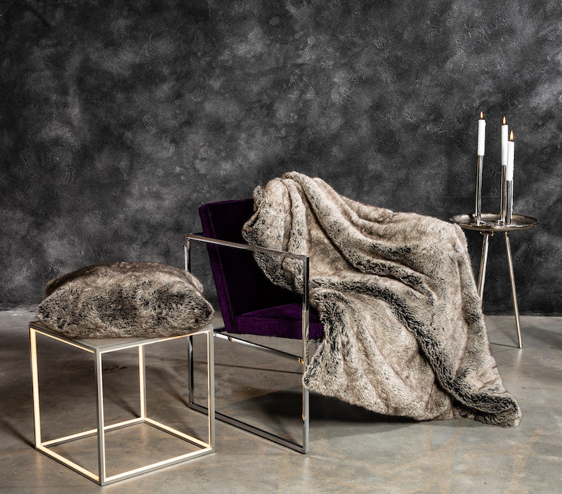 Decke "Wolf Grau Royal"