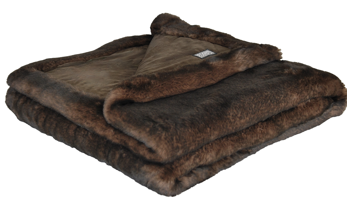 Decke "Fuchs Braun Royal"