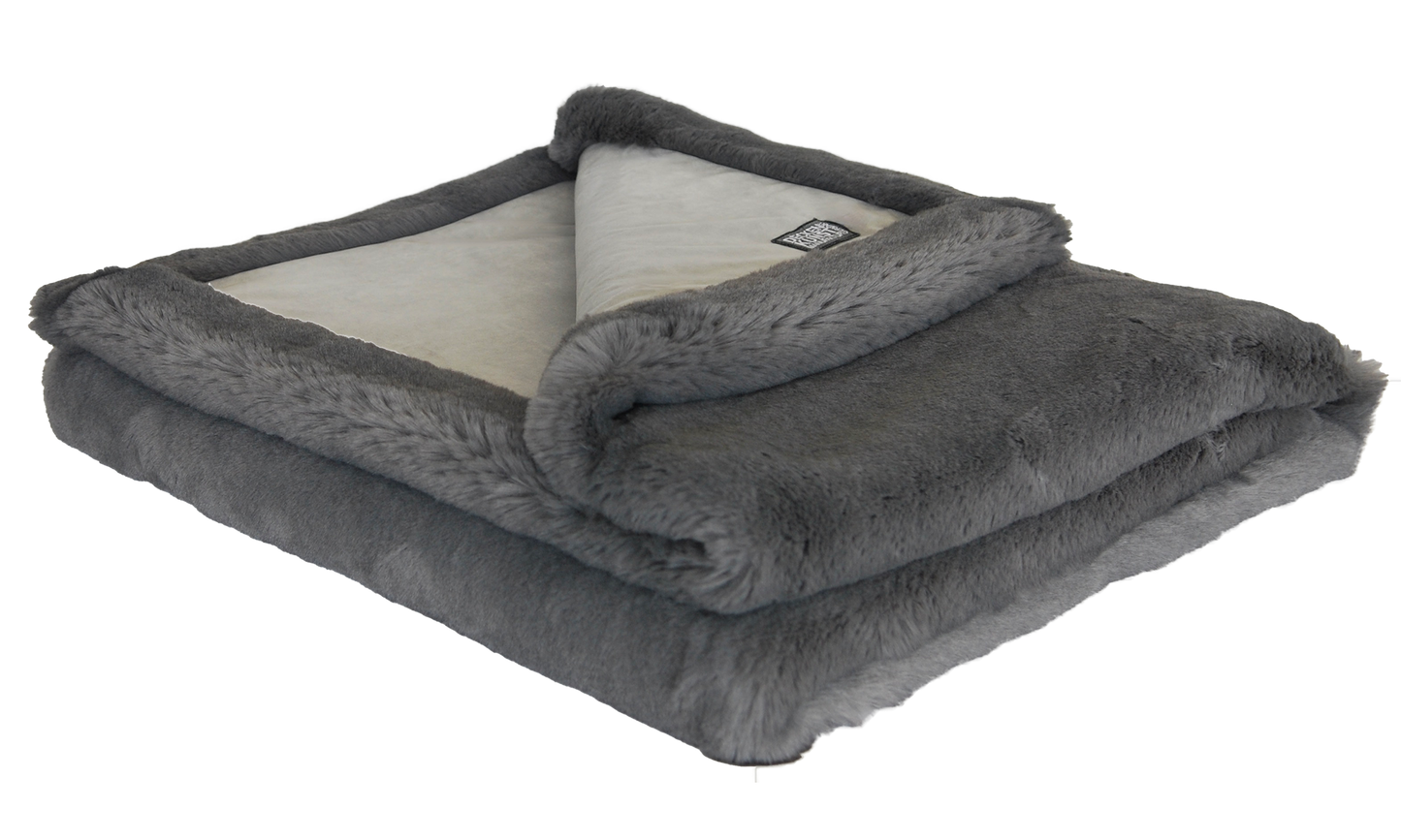 Decke "Fuchs Silber Royal"