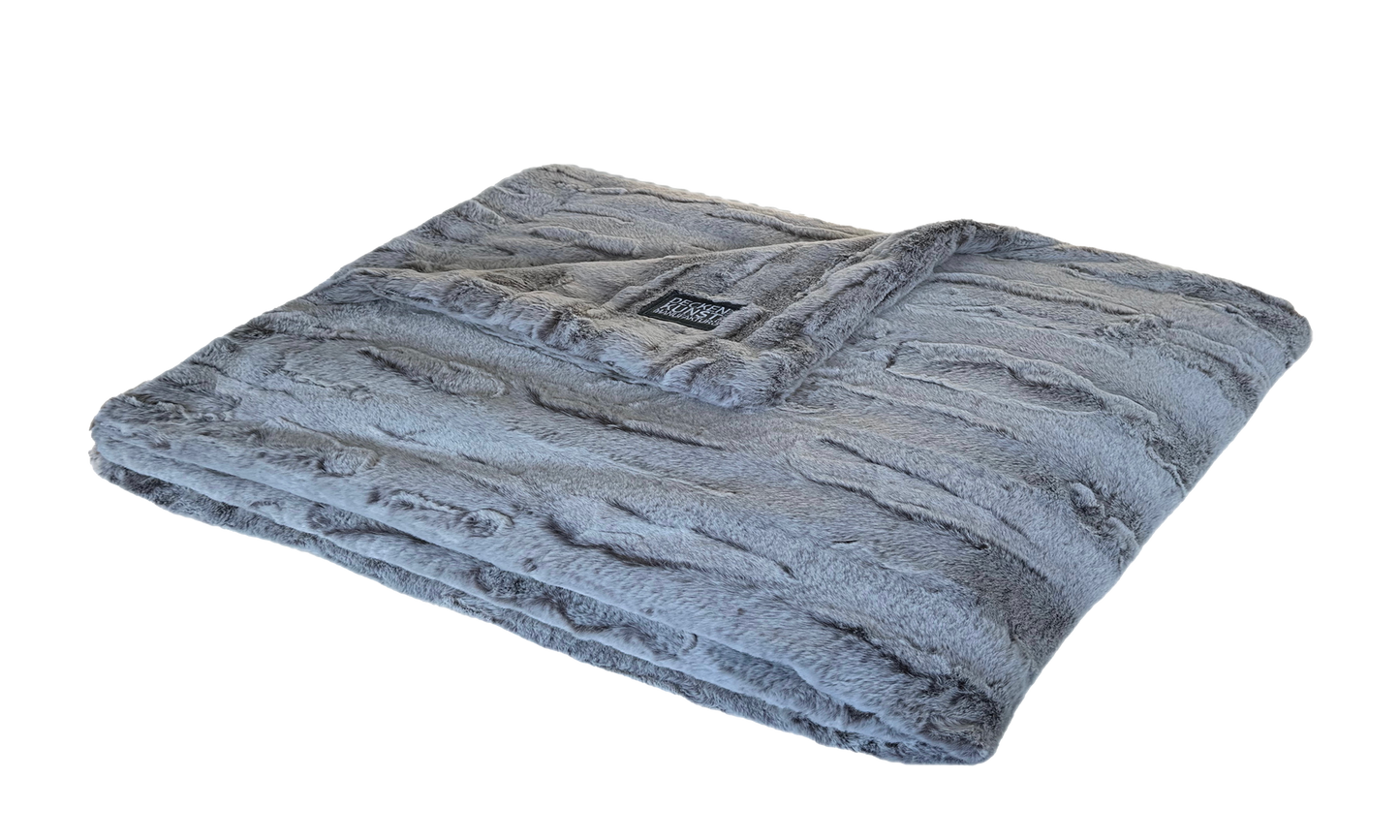 Decke "Lyon Silber Premium"