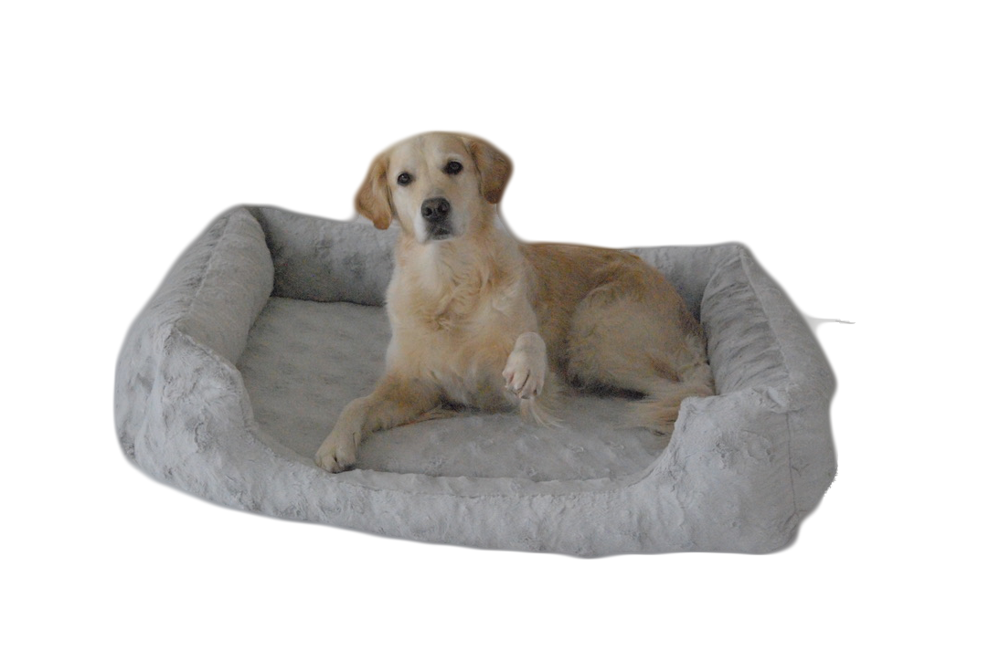 Hundebett "Teddy Silber Premium"