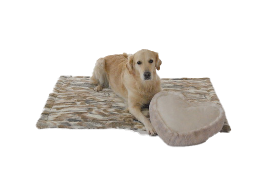 Hundedecke "Shabby Chic Beige Premium"