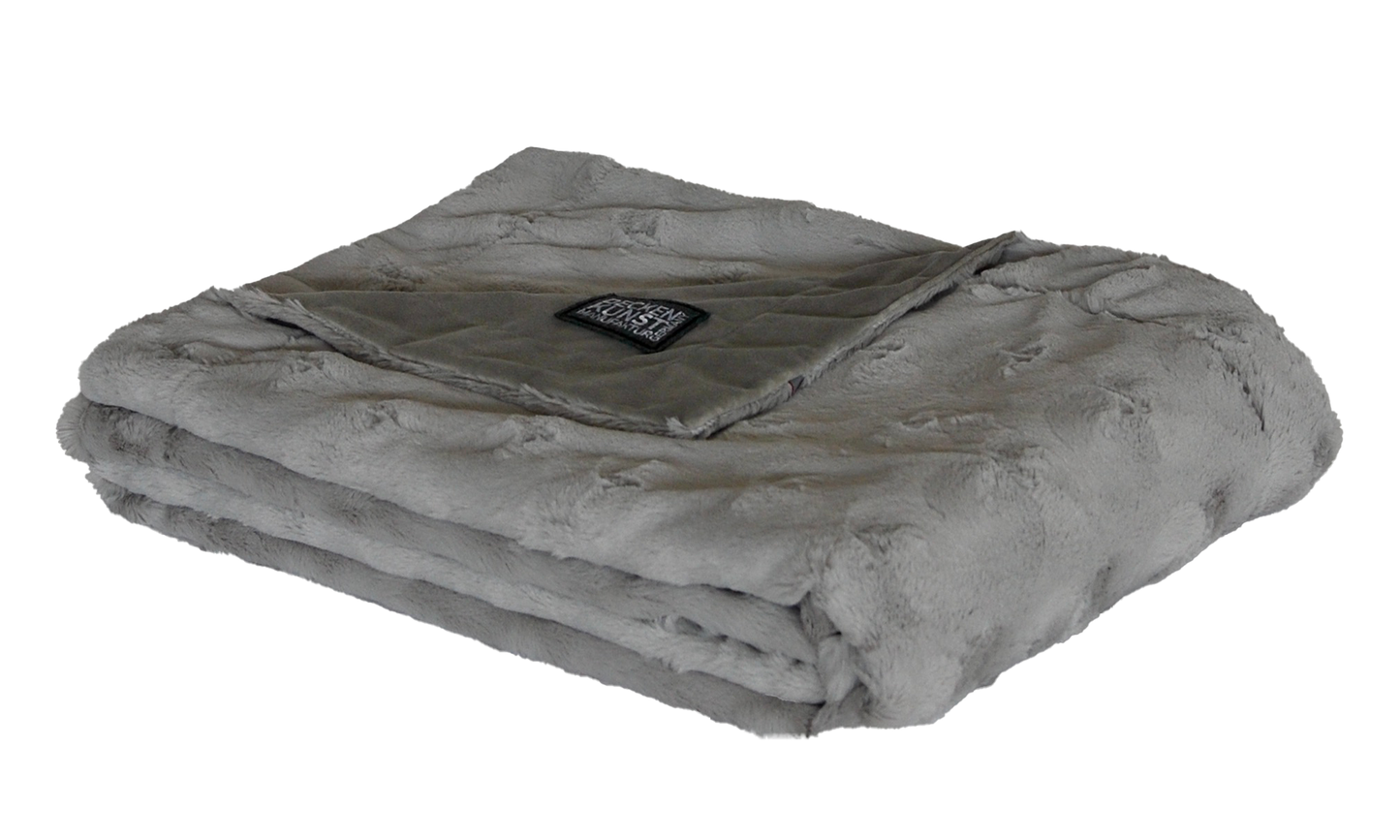 Decke "Teddy Silber Classic"
