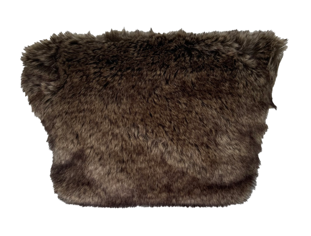 Kosmetiktasche "Wolf Braun"