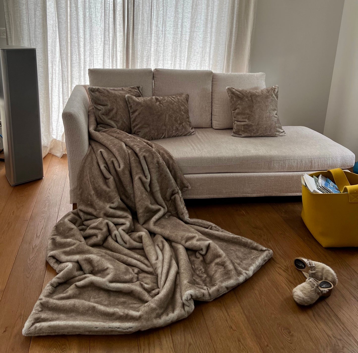 Decke "Premium Sydney Beige"