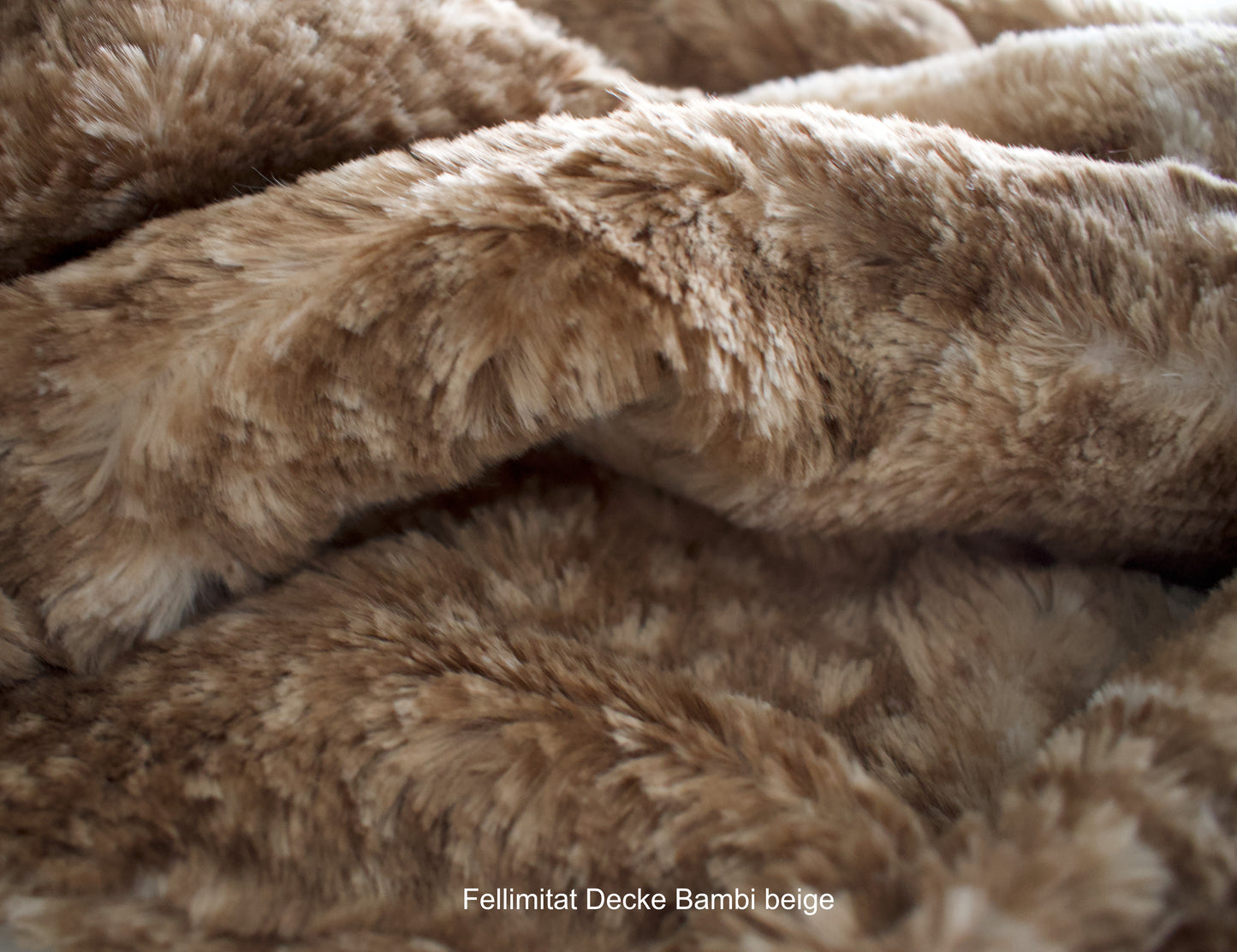 Decke "Premium Bambi beige"