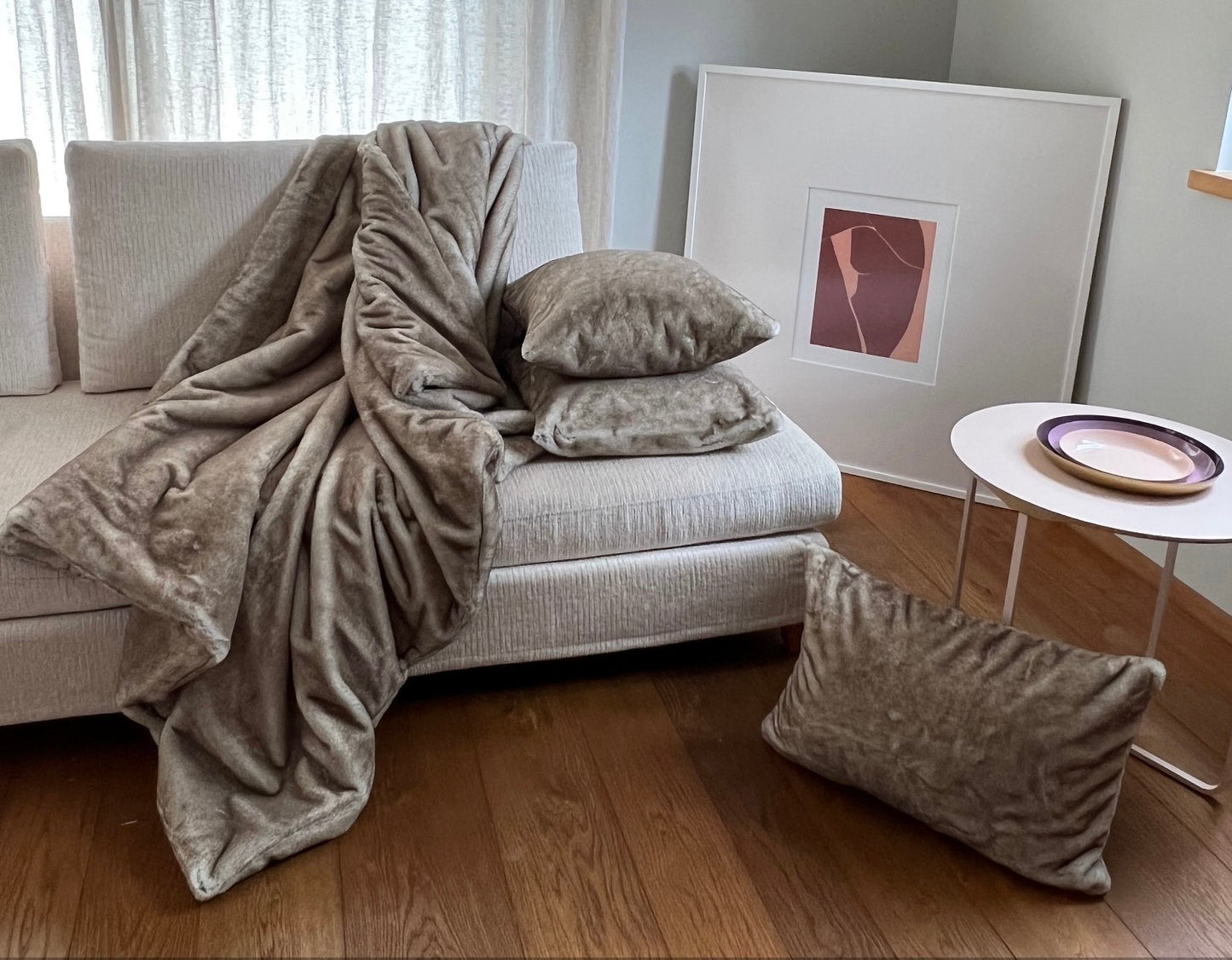 Decke "Premium Sydney Beige"