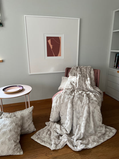 Decke "Premium Teddy Jade"
