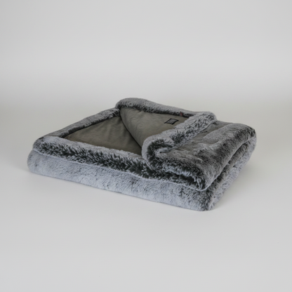 Decke "Royal Davos silber"