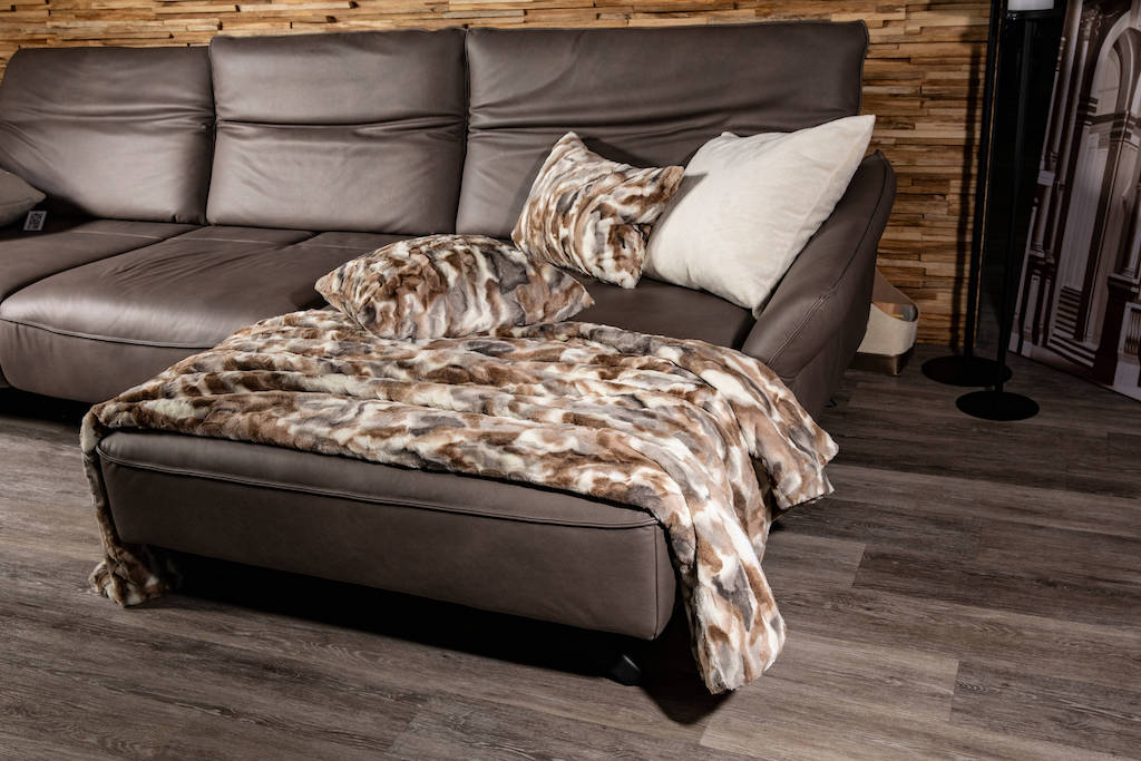 Decke "Premium Shabby Chic Beige"