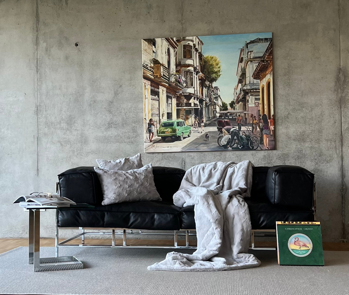 Decke "Teddy Silber Premium"